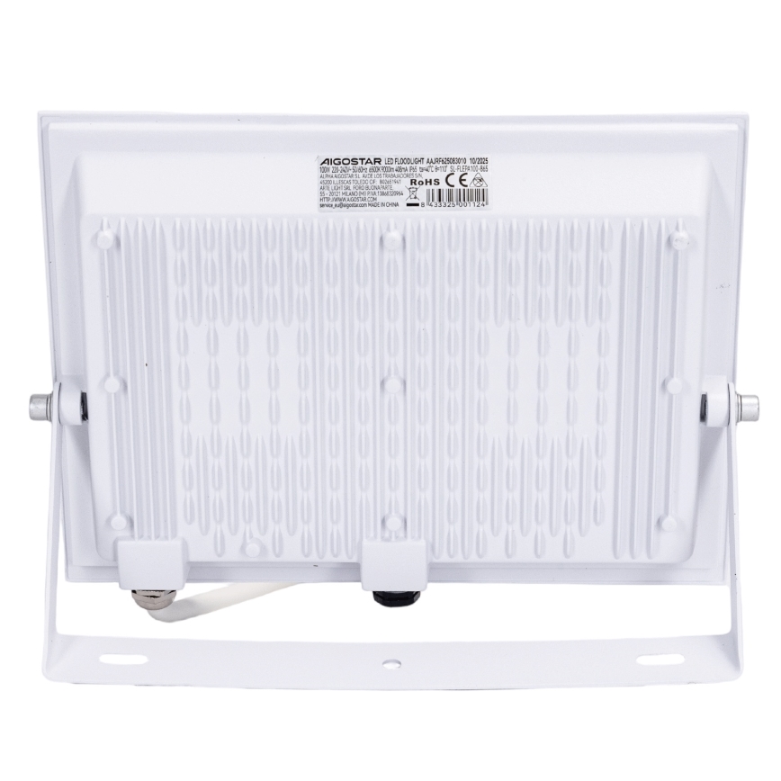 Aigostar - LED-reflektor LED/100W/230V 6500K IP65