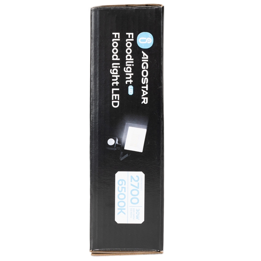 Aigostar - LED-reflektor med sensor LED/30W/230V 6500K IP65