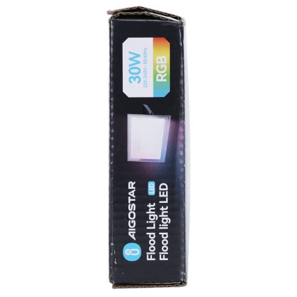 Aigostar - LED RGB Dæmpbar projektør LED/30W/230V IP65 + fjernbetjening