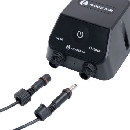 Aigostar - RGB LED dæmpbar udendørslampe MESH LED/35W/3,7V 4000mAh 2700-6500K IP65 Ø 50 cm