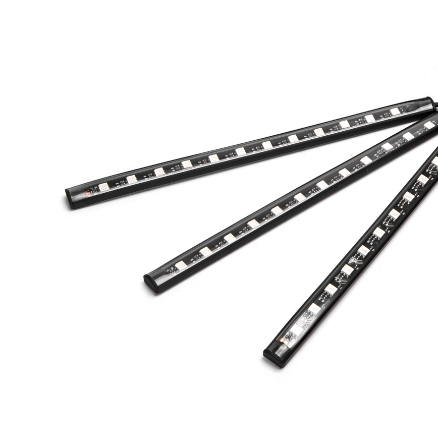 Aigostar - RGB LED-dæmpbare strimler til bil LED/4,5W/5V + fjernbetjening