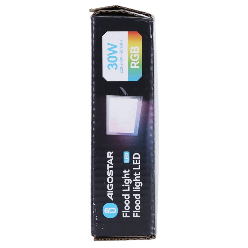 Aigostar - LED RGB-reflektor LED/30W/230V IP65 + fjernbetjening