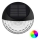 Aigostar - LED RGB Soldrevet væglampe LED/2W/1,2V sort IP44