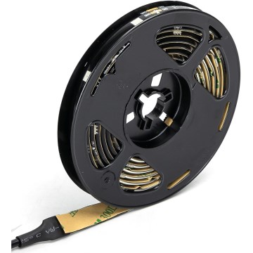 Aigostar - LED RGBIC dæmpbar lyslist 2 m LED/4,9 W/5 V + fjernbetjening
