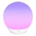 Aigostar - LED RGBW dæmpbar bordlampe LED/5,5W/5V Wi‑Fi + fjernbetjening