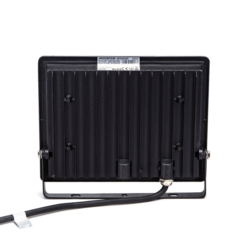 Aigostar - LED RGBW dæmpbar LED-projektør 50W/230V IP65 + fjernbetjening