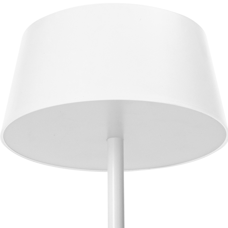Aigostar - LED RGBW Dæmpbar skrivebordslampe med stikkontakter og USB LED/4,6W/230V 3000/4000/6500K hvid