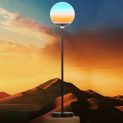 Aigostar - LED RGBW Dæmpbar gulvlampe MESH LED/8W/230V + fjernbetjening