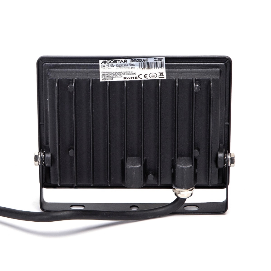 Aigostar - LED RGBW dæmpbar projektør LED/30W/230V IP65 + fjernbetjening