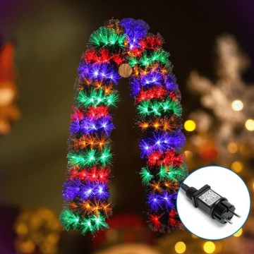 Aigostar - LED RGBY udendørs juledekoration 112xLED/3,6W/230V 2m IP44