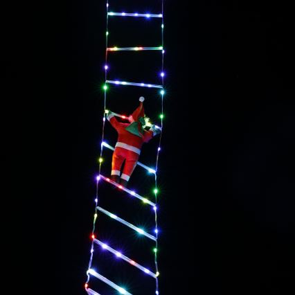 Aigostar - LED Udendørs juledekoration 154xLED/8 funktioner 1,6 m IP44 multifarvet