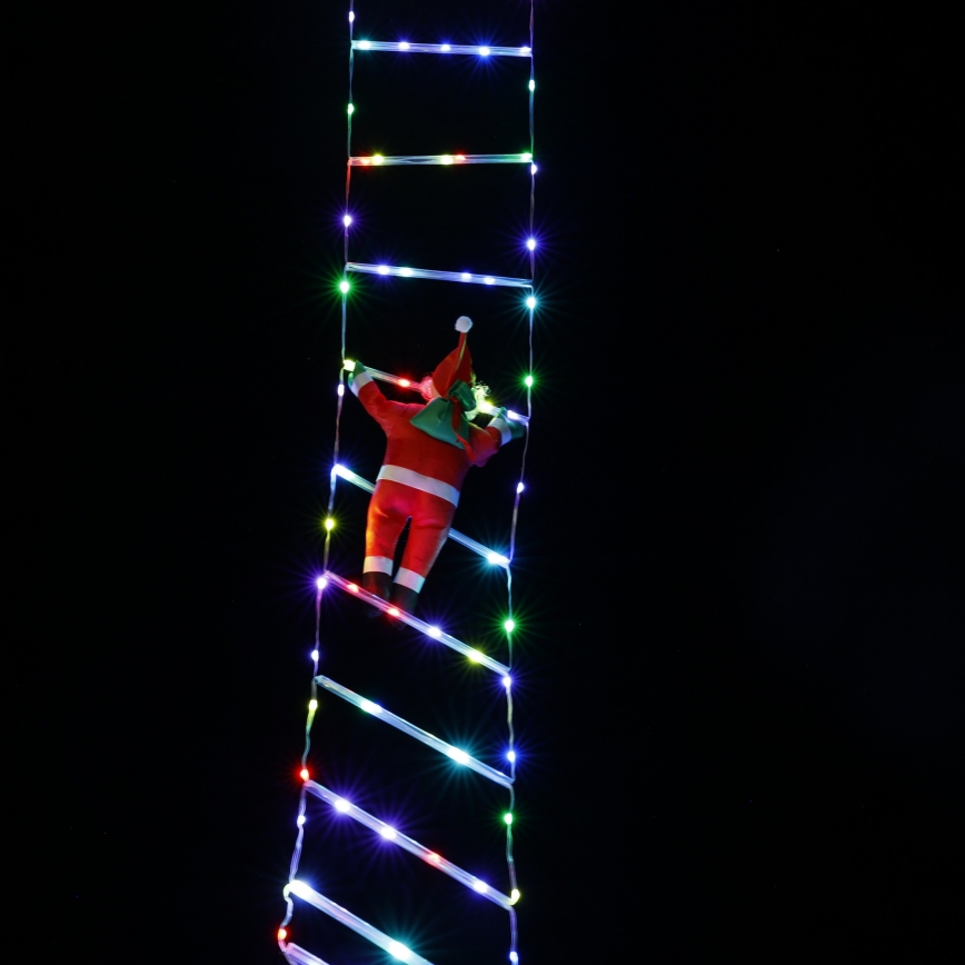 Aigostar - LED Udendørs juledekoration 154xLED/8 funktioner 1,6 m IP44 multifarvet