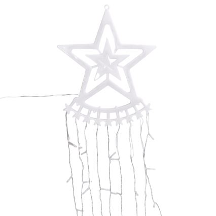 Aigostar - LED udendørs julebelysning 350xLED 3,5m IP44 multicolor