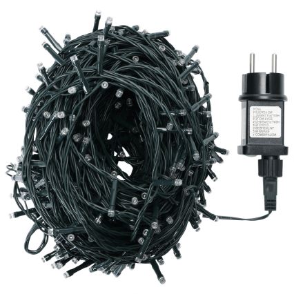 Aigostar - LED udendørs julelyskæde 300xLED 30 m IP44 multifarvet