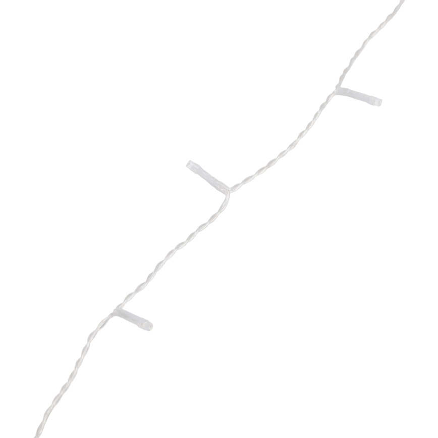 Aigostar - LED RGBY udendørs julelyskæde 300xLED/8 funktioner 3x1m IP44 + fjernbetjening