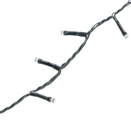 Aigostar - LED RGBY udendørs julelyskæde 600 LED/8 funktioner 30 m IP44