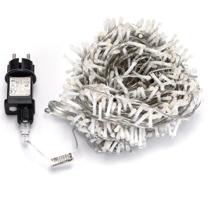 Aigostar - LED udendørs lyskæde 600 x LED / 8 funktioner, 30 m, IP44, multifarvet