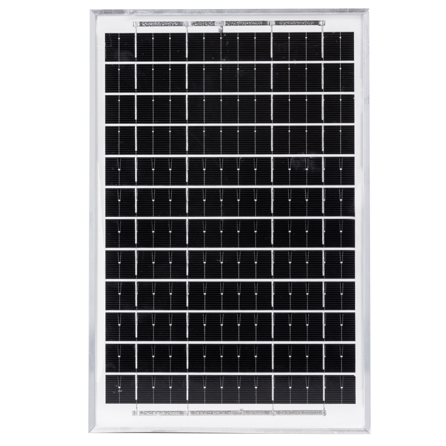 Aigostar - LED solarlampe med sensor 2xLED/35W/12V 6000 mAh 6500K IP65 Ø 15 cm + fjernbetjening
