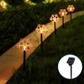 Aigostar - LED Solcelle julelys LED/0,054W/1,2V 1m IP65 varm hvid
