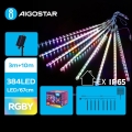 Aigostar - LED Solcelle julelyskæde 384xLED/13m IP65 1200 mAh multicolor