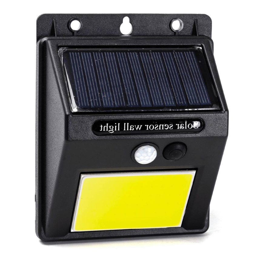 Aigostar - LED solcelle væglampe med sensor LED/13W/5,5V 6500K IP65