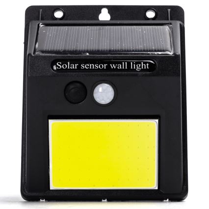 Aigostar - LED solcelle væglampe med sensor LED/13W/5,5V 6500K IP65