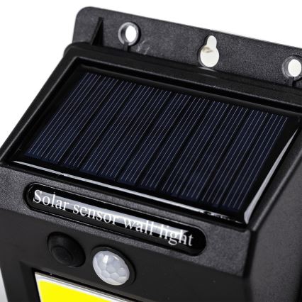Aigostar - LED solcelle væglampe med sensor LED/13W/5,5V 6500K IP65