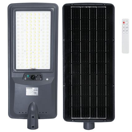 Aigostar - LED solcelledrevet gadelampe med sensor LED/400W/3,2V 4800mAh + fjernbetjening