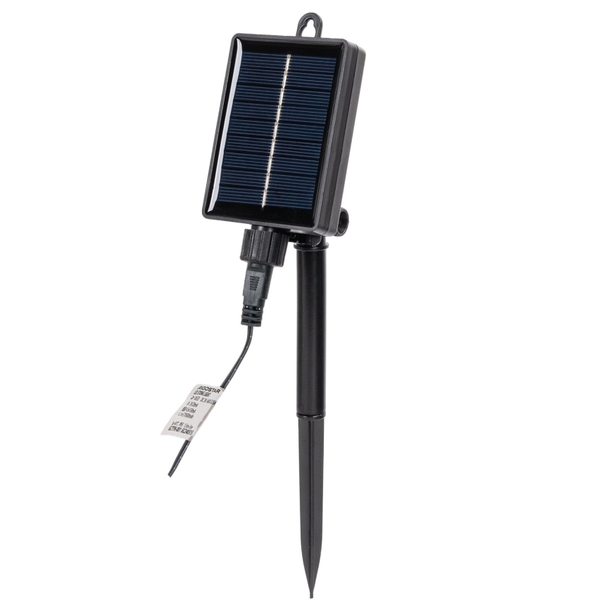 Aigostar - LED solcelledrevet juledekoration LED/0,59W/3,7V 100 cm IP65 130 mAh varmhvid