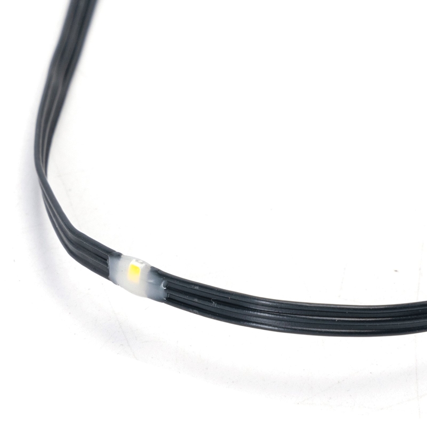 Aigostar - LED solcelledrevet julelyskæde 300xLED/8 funktioner 32m IP65 kold hvid 1200 mAh