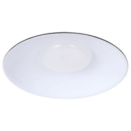 Aigostar - LED solcelledrevet lysekrone med sensor 2x LED/70W/12V 12000 mAh 6500K Ø 23,5 cm + fjernbetjening