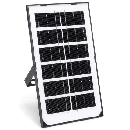 Aigostar - solcelledrevet LED-lysekrone med sensor LED/35W/12V 3000 mAh 6500K IP65 Ø 10 cm + fjernbetjening