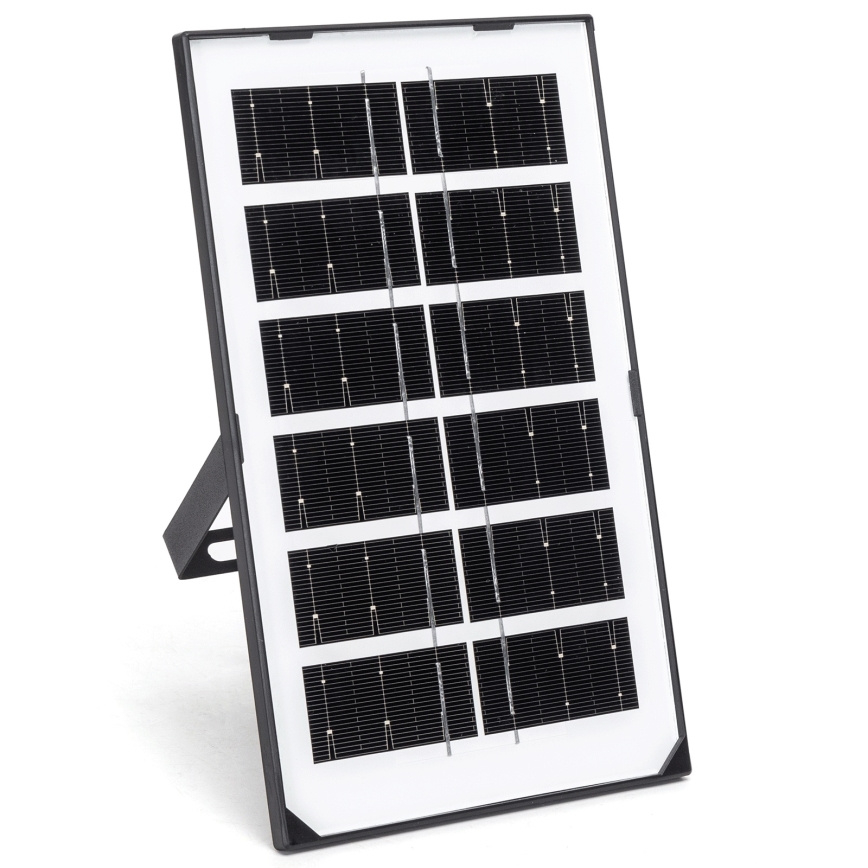 Aigostar - solcelledrevet LED-lysekrone med sensor LED/35W/12V 3000 mAh 6500K IP65 Ø 10 cm + fjernbetjening