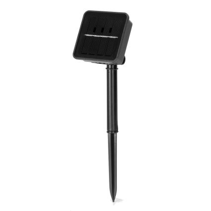 Aigostar - LED-solcelledrevet lyskæde 100 LED/8 funktioner 12 m IP65 multifarvet