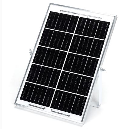 Aigostar - LED solcellelampe 2xLED/35W/12V 6000 mAh 6500K IP65 Ø 16,8 cm + fjernbetjening