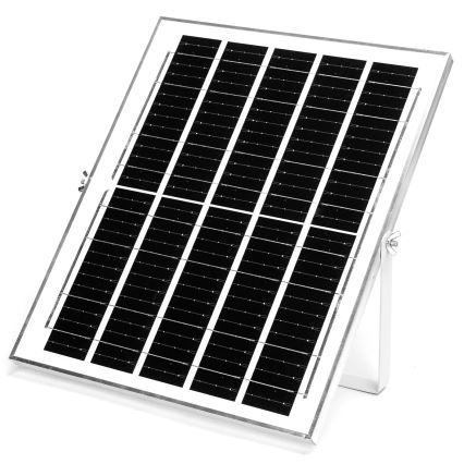Aigostar - LED solcellelampe 2xLED/70W/12V 12000 mAh 6500K IP65 Ø 20,5 cm + fjernbetjening