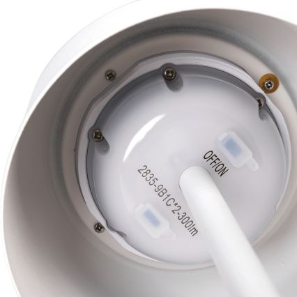 Aigostar - LED Solcelledæmpbar genopladelig bordlampe LED/3W/5V 2200mAh hvid IP54