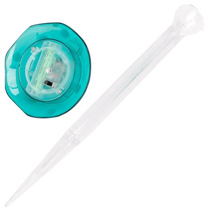 Aigostar - LED solcellelampe LED/0,006W/1,2V 100 mAh 2700K IP44 grøn