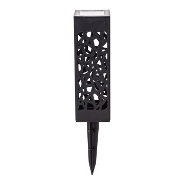 Aigostar - LED solcellelampe LED/0,006W/1,2V 28,5cm sort 100 mAh 6500K  IP44