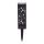 Aigostar - LED solcellelampe LED/0,006W/1,2V 28,5cm sort 100 mAh 6500K  IP44