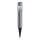 Aigostar - LED solcellelampe LED/0,006W/1,2V 31,5 cm 100 mAh mat krom 6500K IP44