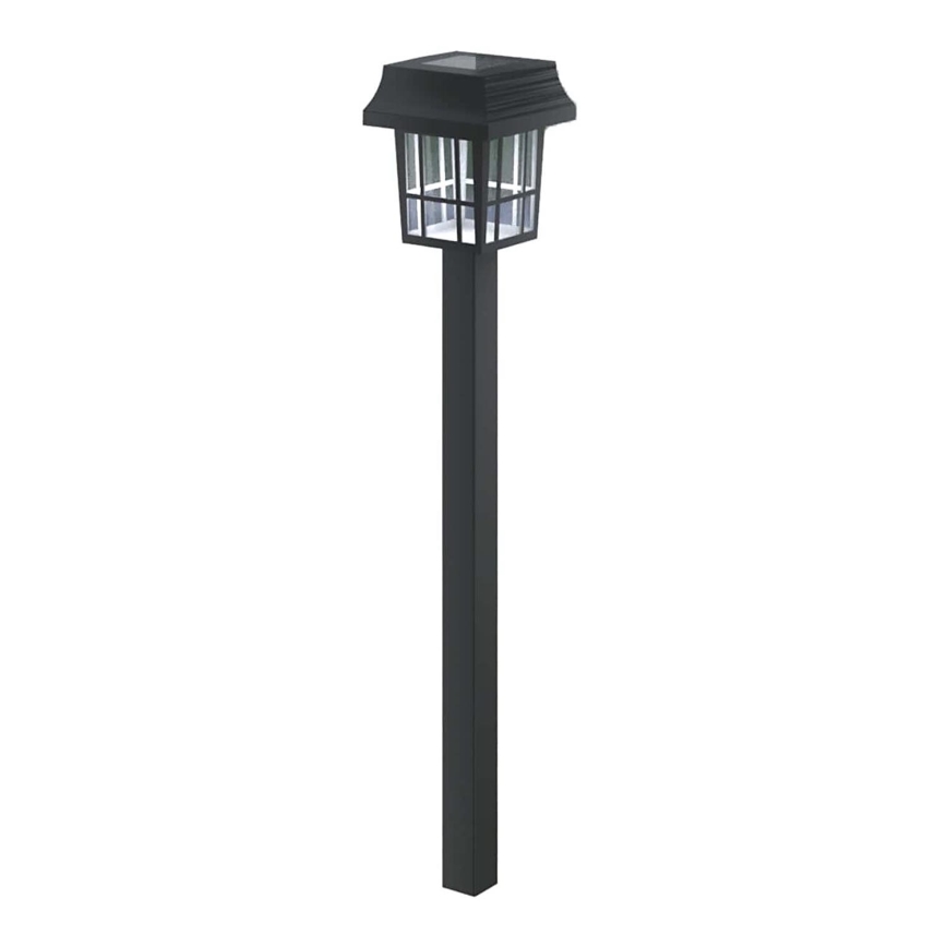 Aigostar - LED solcellelampe LED/0,006W/1,2V 32 cm 40 mAh sort 6500K IP44