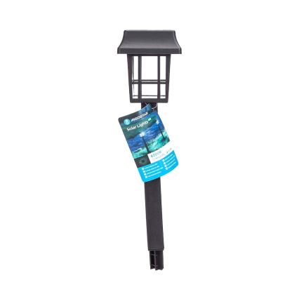 Aigostar - LED solcellelampe LED/0,006W/1,2V 32 cm 40 mAh sort 6500K IP44