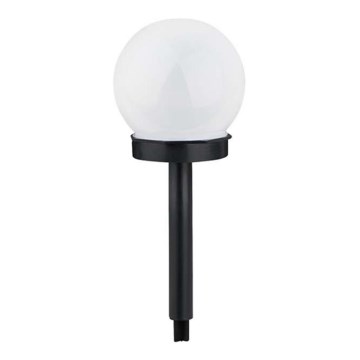 Aigostar - LED solcellelampe LED/0,006W/1,2V 33cm 40 mAh sort 6500K IP44