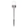 Aigostar - LED solcellelampe LED/0,006W/1,2V 38,2cm mat krom 2700K IP44 40 mAh