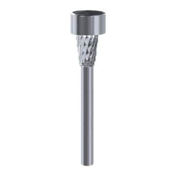 Aigostar - LED solcellelampe LED/0,006W/1,2V 40 mAh 29,5 cm mat krom 6500K IP44