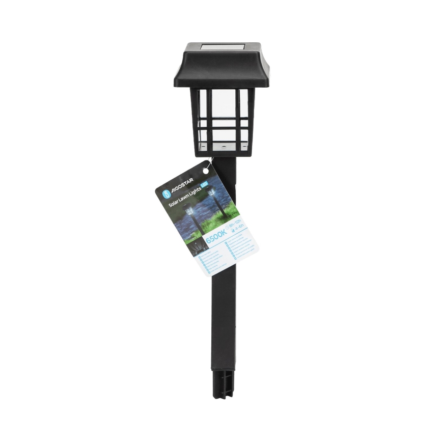 Aigostar - LED solcellelampe LED/0,006W/1,2V 40mAh 6500K IP44 32 cm