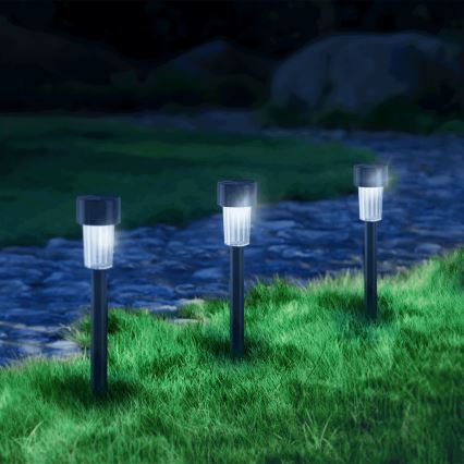 Aigostar - LED solcellelampe LED/0,006W/1,2V 40mAh 6500K IP44