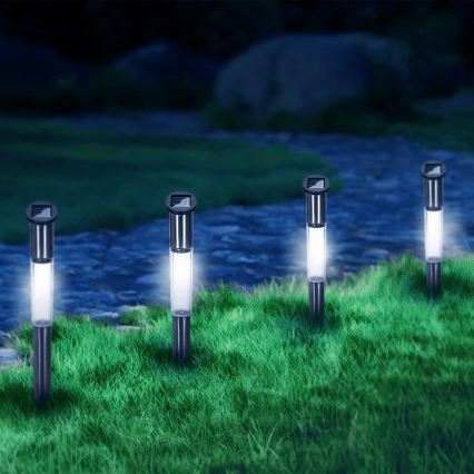 Aigostar - LED solcellelampe LED/0,012W/1,2V 100 mAh 6500K IP44