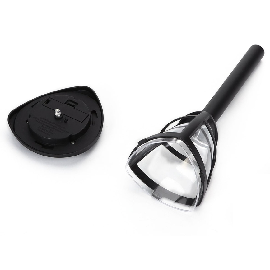 Aigostar - LED solcellelampe LED/0,06W/2V 100 mAh 33,8 cm 6500K IP44 sort